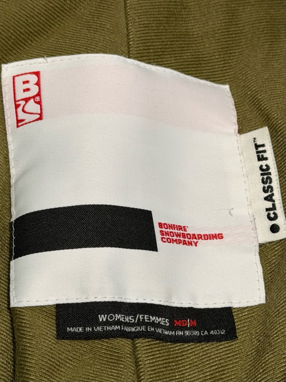 Bonfire Womens Ski Pants Prism Classic Fit Sz Medium Lime Green - Picture 9 of 10